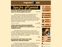 Tablet Screenshot of ingema.net